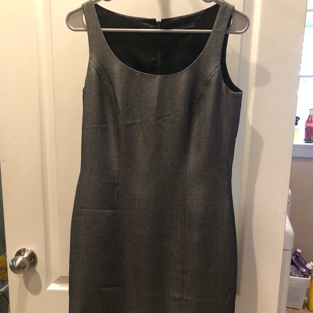 Sleeveless dress, gray, Isabella Demarco